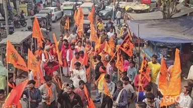 सिकंंदराबाद: सिकंदराबाद में सनातन हिंदू एकता पदयात्रा का शुभारंभ, विधायक लक्ष्मीराज सिंह ने किया स्वागत