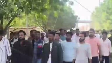 नागौर: बोलेरो की टक्कर से भाई-बहन की मौत, JLN अस्पताल में धरना, PWD के XEN पर आरोप