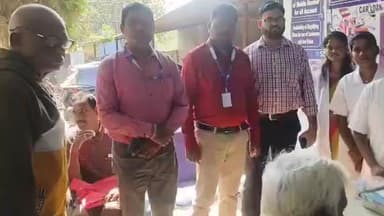 ତଲସରା: ବଡ଼ଗାଁ ଷ୍ଟେଟ ବ୍ୟାଙ୍କ ପକ୍ଷରୁ ପେନସନଭୋଗୀ ଙ୍କର ସ୍ବାସ୍ଥ୍ୟ ପରୀକ୍ଷା ଶିବିର