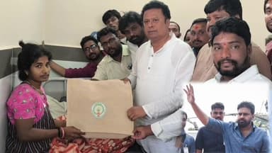 పలమనేరు: ముసలిమడుగు పర్యటనలో గాయపడిన హేమలతకు గిఫ్ట్ పంపిన డిప్యూటీ సీఎం పవన్ కళ్యాణ్, నాయకులతో భరోసా