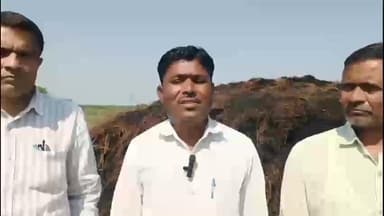 सेनगाव: सोयाबीनच्या गंजी जाळून नुकसान केल्याने तात्काळ नुकसान भरपाई देण्याची केंद्रा बुद्रुक येथील शेतकऱ्याची मागणी