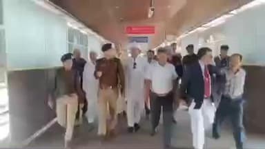 हुज़ूर: भोपाल स्टेशन पर इज्तिमा की तैयारियों को लेकर हाई लेवल बैठक, एसपी रेल ने किया निरीक्षण