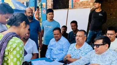 পুরাতন মালদা: মির্জাপুর মোর এলাকায় তৃণমূলের তরফে খোলা হলো sir সহায়তা কেন্দ্র