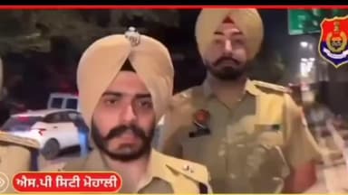 ਐਸਏਐਸ ਨਗਰ ਮੁਹਾਲੀ: ਮੋਹਾਲੀ ਵਿਖੇ ਐਸਪੀ ਸਿਟੀ ਦੀ ਟੀਮ ਵੱਲੋਂ ਵਾਹਨਾਂ ਦੀ ਅਤੇ ਮਾਰਕੀਟ ਦੀ ਕੀਤੀ ਗਈ ਚੈਕਿੰਗ