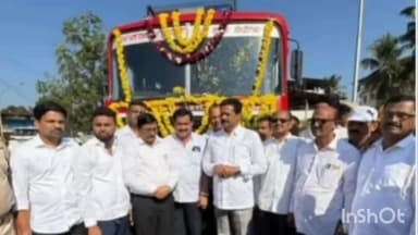 ಹಳಿಯಾಳ: ಅಗ್ನಿಶಾಮಕ ಠಾಣೆಯ ನೂತನ ವಾಹನಕ್ಕೆ ಶಾಸಕ ಭೀಮಣ್ಣ ನಾಯ್ಕ ಚಾಲನೆ