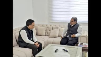 डूंगला: दिल्ली में सहकारी समितियों के केंद्रीय रजिस्ट्रार से सहकारिता मंत्री गौतम दक ने की मुलाकात