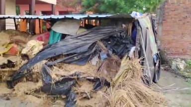 कुंडा: हीरागंज स्थित मां नायर देवी धाम परिसर में टीनशेड में आग, सामान जलकर हुआ खाक