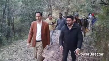 रामगढ़: आयुक्त और मुख्यमंत्री के सचिव दीपक रावत ने रामगढ़ ब्लॉक के विभिन्न स्थलों का भ्रमण एवं निरीक्षण किया