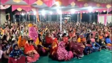 आदित्यपुर गम्हरिया: कोलाबिरा में भागवत कथा के अंतिम दिन उमड़ी भक्तों की भीड़, भंडारे में शामिल हुए पांच हजार श्रद्धालु