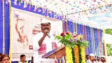 વઘઇ: જનજાતિ ગૌરવ યાત્રા નું કુકરમુંડા ખાતે સ્વાગત કરવામાં આવ્યું ડાંગના ધારાસભ્ય વિજય પટેલ ઉપસ્થિત રહ્યા