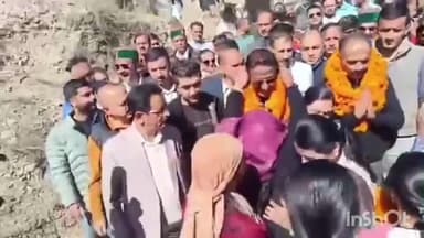 ठियोग: ठियोग की जैस पंचायत में पंचायती राज मंत्री अनिरुद्ध सिंह का स्वागत किया गया