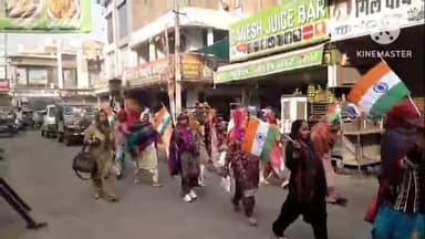 सूरतगढ़: वंदे मातरम गीत के 150 वर्ष पूरे, पालिका ने निकाली नगर फेरी, देशभक्ति और स्वच्छता का दिया संदेश