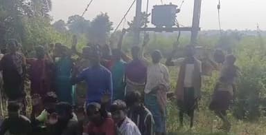 महेशपुर: महेशपुर-कुम्हरबिल गांव में झामुमो नेत्री की पहल से लगा नया ट्रांसफार्मर