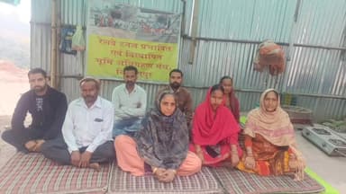 बिलासपुर सदर: टनल नंबर 17 नोग बधयत में 163वें दिन भी धरना जारी, 150वें दिन पर किया गया क्रमिक भूख हड़ताल