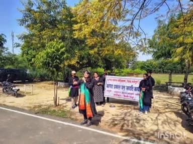 श्योपुर: बाढ़ या आगजनी में हौसले से पार पाएं, आपदा प्रबंधन पर नुक्कड़ नाटक आयोजित