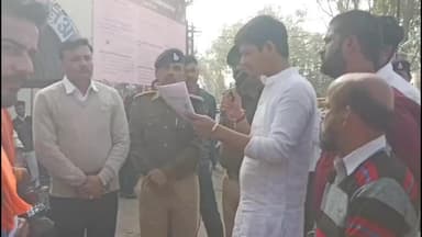 आमला: आमला में माँ काली विसर्जन जुलूस पर पथराव, हिंदू संगठन ने दी आंदोलन की चेतावनी, एसडीएम को सौंपा ज्ञापन