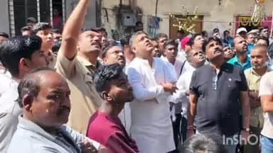 खानापूर विटा: हनुमान स्टील सेंटरच्या भीषण आग दुर्घटनाग्रस्त कुटुंबीयांप्रती खासदार विशाल दादा पाटील यांनी सहवेदना व्यक्त केल्या