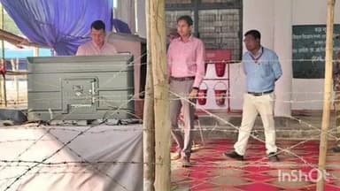 खगड़िया: बाजार समिति स्थित वज्रगृह का डीएम और डीडीसी ने लिया जायजा