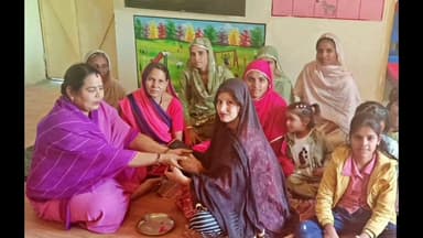 नाथद्वारा: नाथद्वारा आंगनबाड़ी केन्द्रों पर भगवान बिरसा मुण्डा की 150वीं जयंती मनाई गई