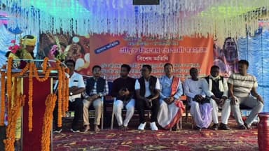 কুলতলি: সনাতনী বিশ্ব ধর্ম সভা ও শান্তি যজ্ঞ অনুষ্ঠিত হলো কুলতলির জামতলায়