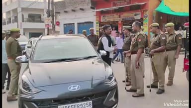 चुनार: दिल्ली बम ब्लास्ट के बाद हरकत में आई चुनार पुलिस ने रेलवे स्टेशन और चौराहों पर चलाया संघन चेकिंग अभियान