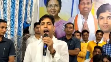 বাসন্তী: ক্যানিংয়ের তৃণমূল কংগ্রেসের সংবর্ধনা সভা,বিজেপিকে কটাক্ষ করলেন তৃণমূল জেলা পরিষদের কর্মাধ্যক্ষ জাহাঙ্গীর খান।