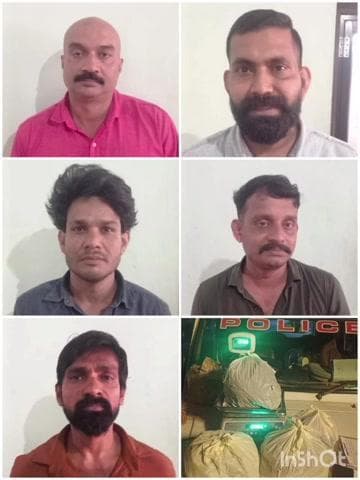 അമ്പലപ്പുഴ: ആലപ്പുഴയിൽ വിനോദ സഞ്ചാരികൾക്ക് കഞ്ചാവു നൽകുന്ന സംഘം പോലീസ് പിടിയിൽ