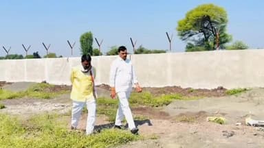 बदनापूर: गायरान जमिनीत नव्याने उभारण्यात आलेल्या घनकचरा प्रकल्पाची आमदार नारायण कुचे यांनी केली पाहणी