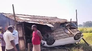 କେନ୍ଦୁଝର ସହର: ଜଙ୍ଘିରା ନିକଟରେ କାର ଦୁର୍ଘଟଣା ଜଣେ ଗୁରୁତର