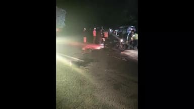 बसमत: वसमत तालुक्यातल्या तेलगाव पाटील परिसरात ऑटो चालकाचा भीषण अपघात या अपघातात एक जण जागीच मृत्यू तर चार ते पाच जण गंभीर जखमी