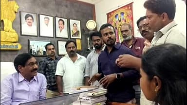 పలమనేరు: మున్సిపల్ కాంప్లెక్స్ సమస్యలను కమిషనర్ కు విన్నవించిన దుకాణదారులు, పరిష్కరించాలని అధికారులకు ఆదేశాలు జారీ