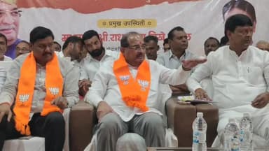 नेवासा: नगरपंचायत निवडणुकीतही एकजुटीने परिवर्तन घडेल - ना. विखे पाटील