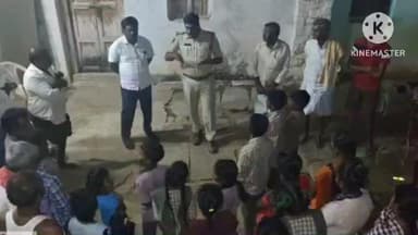 చిలమత్తూరు ఎస్ ముదిరెడ్డిపల్లిలో సామాజిక దురాచారాలు డయల్ 100 మహిళా భద్రత పై గ్రామసభ నిర్వహించిన పోలీసులు