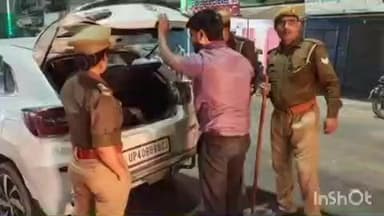 नानपारा: नानपारा के मुख्य बाजार में यातायात माह के तहत सघन वाहन चेकिंग अभियान, दिल्ली घटना के चलते पुलिस हाई अलर्ट पर