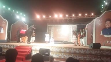 हरदा जिला मुख्यालय पर आदिवासी गोंड शासन की जन नायक की वीरगाथा ,Live