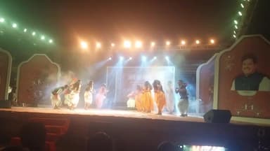 हरदा में जिला मुख्यालय पर आदिवासी जन नायक की कहानी कार्यक्रम,