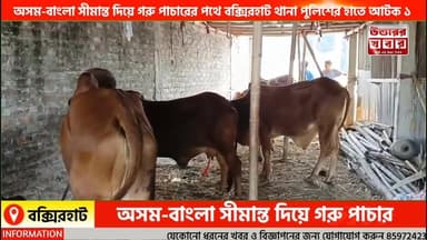 অসম-বাংলা সীমান্ত দিয়ে গরু পাচার! বক্সিরহাট থানা পুলিশের জালে ১
#uttarerkhobor
#BreakingNews
#AssamBordar