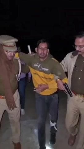 बेहट: रायपुर हथनीकुंड रोड पर हुई मुठभेड़ में पुलिस की गोली पैर में लगने से गौकश हुआ लंगड़ा