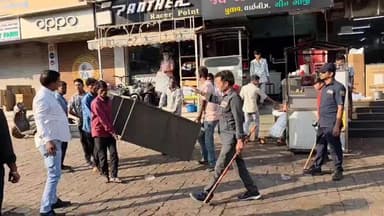 અંકલેશ્વર: અંકલેશ્વર નોટિફાઇડ એરિયા ઓથોરીટી દ્વારા પાનસો કવાટર્સ વિસ્તારમાં દબાણ દૂર કરવાનું ઝુંબેશ હાથ ધરાયું