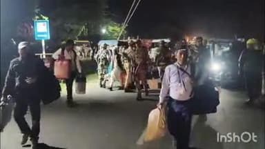 बांका: पीबीएस कॉलेज स्थित वज्रगृह में सुबह तक जमा हुए जिले के पांच विधानसभा क्षेत्र के पोल्ड ईवीएम