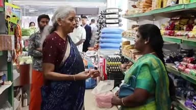 கோவை தெற்கு: பீளமேடு பகுதியில் ஜி.எஸ்.டி வரி குறைப்பு மக்களுடன் கலந்துரையாடில் மத்திய நிதி அமைச்சர் நிர்மலா சீதாராமன்