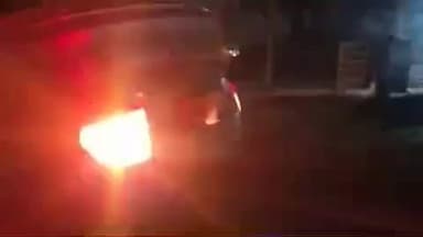 पंचकूला: कामी गांव के पास डिवाइडर से टकराई कार, चालक बाल-बाल बचा