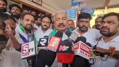 పుంగనూరు: కుట్రపూరితంగా చంద్రబాబు నాయుడు మెడికల్ కాలేజీల ప్రైవేటీకరణ చేపట్టారు.
ఎమ్మెల్యే పెద్దిరెడ్డిరామచంద్రారెడ్డి