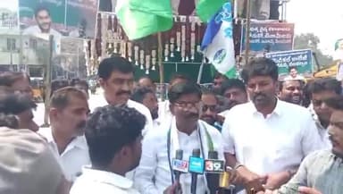 కళ్యాణదుర్గం: కళ్యాణదుర్గం నియోజకవర్గ వ్యాప్తంగా ఎమ్మెల్యే మద్యం, ఇసుక, మట్టి లను దోపిడి చేస్తున్నారు: కళ్యాణదుర్గంలో మాజీ ఎంపీ రంగయ్య