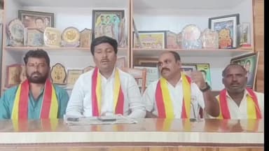 ಶೋರಾಪುರ: ಆಂಗ್ಲ ನಾಮಫಲಕಗಳ ತೆರವು ಕಾರ್ಯ ಮಾಡುತ್ತೇವೆ, ನಗರದಲ್ಲಿ ಕರವೇ ತಾ.ಅಧ್ಯಕ್ಷ ವೆಂಕಟೇಶ ನಾಯಕ ಹೇಳಿಕೆ