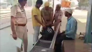 नारनौल: दिल्ली धमाके के बाद जीआरपी ने नारनौल रेलवे स्टेशन पर चलाया जांच अभियान