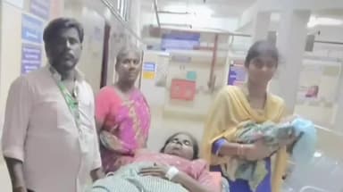 இலுப்பூர்: பெருமாநாடு கிராமத்தில் சாலையோரத்தில் நிறுத்தப்பட்ட 108 ஆம்புலன்ஸ் பிறந்தது பெண் குழந்தை பிரசவம் பார்த்த மருத்துவ நுட்பனர் ஓட்டுநருக்கு பாராட்டு