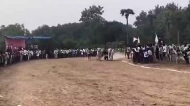 వేములపూడిలో జిల్లాస్థాయి ఎడ్ల బండ్లు పరుగు పందెం పోటీలు