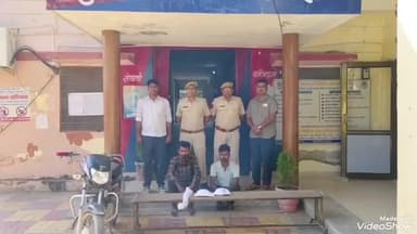 चितलवाना: चांदना गांव में मंदिर में चोरी की वारदात का 24 घंटे में हुआ खुलासा, दो आरोपी गिरफ्तार