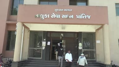 પ્રાંતિજ: પ્રાંતિજમાં પ્રાંત અધિકારીને રજૂઆત:કમોસમી વરસાદથી પાક નિષ્ફળ #jansmasya